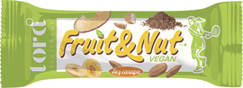 Батончик Fruit& Nut.VEGAN 45 гр Миндаль, какао, яблоко, банан